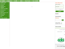 Tablet Screenshot of ecommerce.cdasrl.com